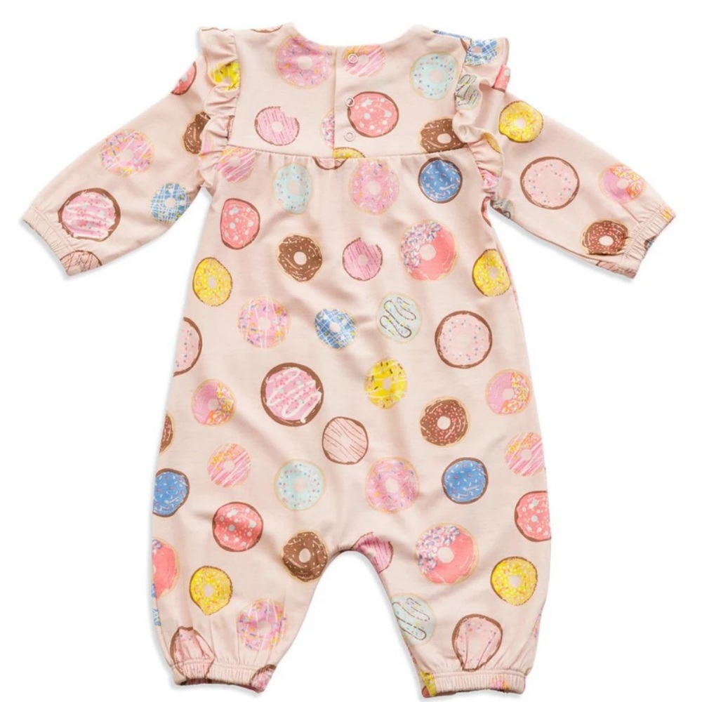Angel Dear Donut Print Outfit with Matching Headband – Size Newborn-3M